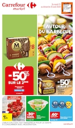 Catalogue Carrefour Market "AUTOUR DU BARBECUE" à Liergues et alentours, 47 pages, 13/08/2024 - 25/08/2024