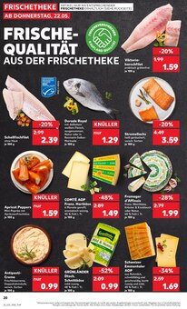Lachs im Kaufland Prospekt "KNÜLLER" mit 54 Seiten (Erfurt)