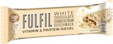 Proteinriegel, White Chocolate Cookies & Cream Geschmack Angebote von FULFIL bei dm-drogerie markt Kassel für 2,75 €