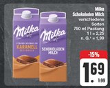 Schokoladen Milch Karamell Geschmack im Angebot bei EDEKA in Plauen Schokoladen Milch Karamell Geschmack Angebote von Milka bei EDEKA Plauen für 1,69 €