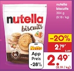 biscuits im Angebot bei Netto Marken-Discount in Regensburg biscuits Angebote von Nutella bei Netto Marken-Discount Regensburg für 2,49 €