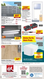 toom Baumarkt WPC Zaun im Prospekt toom Baumarkt WPC Zaun im Prospekt