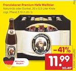 Aktuelles Premium Hefe Weißbier Angebot bei Netto Marken-Discount in Friedrichshafen ab 11,99 €