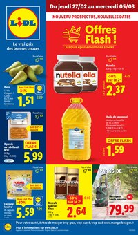 Prospectus Lidl en cours, "Offres Flash !", page 1 sur 61