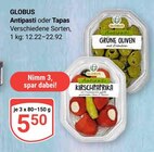 Aktuelles Antipasti Angebot bei GLOBUS in Jena ab 5,50 €