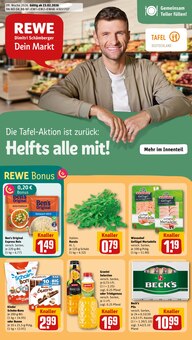 Bier im REWE Prospekt "Dein Markt" mit 34 Seiten (Goslar)
