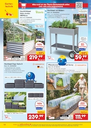 Netto Marken-Discount Gartenhaus im Prospekt 