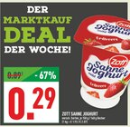 Sahne Joghurt bei Marktkauf im Prospekt "" für 0,29 €