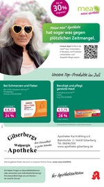 mea - meine apotheke Apotheke Prospekt der aktuellen Woche mit 4 Seiten, gültig von 01.07.2025 bis 31.07.2025, in Wohratal und Umgebung Aktueller mea - meine apotheke Apotheke Prospekt in Wohratal und Umgebung, "Unsere Juli-Angebote" mit 4 Seiten, 01.07.2025 - 31.07.2025