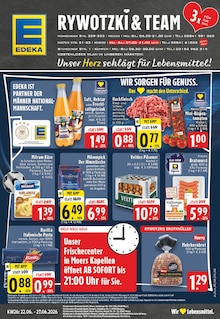 Aktueller EDEKA Prospekt "Aktuelle Angebote" für Moers Aktueller EDEKA Prospekt für Moers mit Seiten