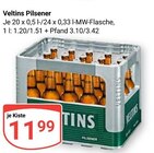 Pilsener im Angebot bei GLOBUS in Kaiserslautern Pilsener Angebote von Veltins bei GLOBUS Kaiserslautern für 11,99 €