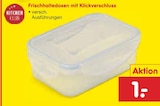 Frischhaltedosen mit Klickverschluss Angebote von Kitchen Club bei Netto Marken-Discount Aurich für 1,00 €