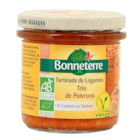Promo Tartinable trio poivrons à 3,75 € dans le catalogue NaturéO à Les Clayes-sous-Bois
