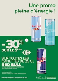 Prix et réduction Red Bull dans le prospectus Carrefour Proximité en cours Offre Red Bull dans le catalogue Carrefour Proximité du moment à la page 13