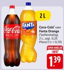 Aktuelles Coca-Cola oder Fanta Orange Angebot bei E center in Homburg ab 1,39 €