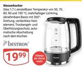 Aktuelles Wasserkocher Angebot bei GLOBUS in Duisburg ab 19,99 €