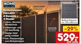 Sichtschutzzaun CALLADO bei Netto Marken-Discount im Herne Prospekt für 529,00 €