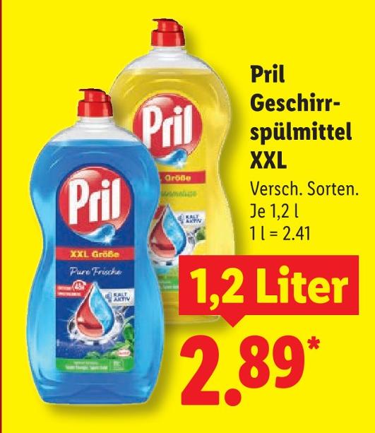 Geschirrspülmittel XXL Zitronenfrische