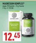 Magnesium Komplex im Angebot bei Marktkauf in Bielefeld Magnesium Komplex Angebote von Nature Love bei Marktkauf Bielefeld für 12,45 €