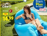 Air lounge - Crivit - Lidl à Calais Air lounge - Crivit en promo chez Lidl Calais à 14,99 €