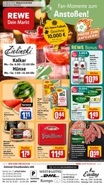 Aktueller REWE Supermarkt Prospekt für Hünxe 15.06.2026 - 20.06.2026 REWE Prospekt für Hünxe mit 31 Seiten
