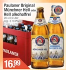 Münchner Hell im Getränke City Prospekt Münchner Hell von Paulaner im aktuellen Getränke City Prospekt für 16,99 €