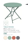 Table ronde en promo chez Botanic Table ronde dans le catalogue Botanic