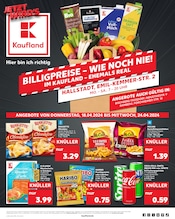 Aktueller Kaufland Supermarkt Prospekt in Hallstadt und Umgebung, "Aktuelle Angebote" mit 56 Seiten, 18.04.2024 - 24.04.2024