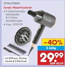 Aktuelle Haartrockner Angebote bei Netto Marken-Discount in Duisburg Aktuelles Ionen-Haartrockner Angebot bei Netto Marken-Discount in Duisburg ab 29,99 €