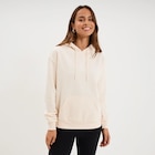 Sweat hoodie molleton à capuche sable femme en promo chez La Halle Sweat hoodie molleton à capuche sable femme dans le catalogue La Halle