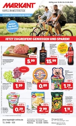 Markant Nordwest Prospekt für Westerstede mit 12 Seiten Markant Nordwest Prospekt für Westerstede: "DER MARKT FÜR GUTES ESSEN UND TRINKEN", 12 Seiten, 18.08.2025 - 23.08.2025