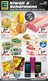 EDEKA Prospekt der Woche "Aktuelle Angebote" Seite 1, 30.06.2025 bis 05.07.2025 für Bad Iburg Aktueller EDEKA Prospekt "Aktuelle Angebote" Seite 1 von 17 Seiten für Bad Iburg
