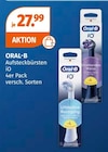 Oral b im Müller Prospekt Aufsteckbürsten iO von Oral-B im aktuellen Müller Prospekt für 27,99 €