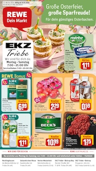 Aktueller REWE Prospekt für Bottrop und Ungebung, Seiten zum blättern REWE Prospekt Dein Markt mit Seiten in Bottrop und Umgebung