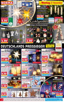 Norma Prospekt der Woche "Mehr fürs Geld" Seite 2, 27.11.2023 bis 02.12.2023 für Roth Aktueller Norma Prospekt "Mehr fürs Geld" Seite 2 von 16 Seiten für Roth