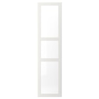 Tür weiß/Glas 50x195 cm Angebote von TYSSEDAL bei IKEA Dinslaken für 125,00 €