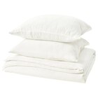 Bettwäsche-Set, 3-teilig weiß 240x220/80x80 cm im Angebot bei IKEA in Lippstadt Bettwäsche-Set, 3-teilig weiß 240x220/80x80 cm Angebote von SCHERSMIN bei IKEA Lippstadt für 69,99 €