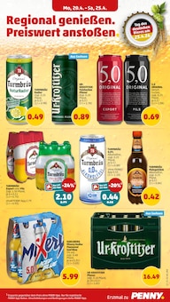 Wodka im Penny Prospekt "Wer günstig will, muss Penny." mit 38 Seiten (Leipzig)