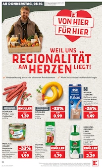Bratwurst im Kaufland Prospekt "Hier bin ich richtig" mit 80 Seiten (Würzburg)