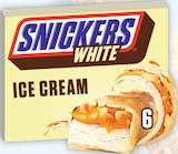 Barres glacées chocolat blanc x6 - SNICKERS - Intermarché Super Barres glacées chocolat blanc x6 - SNICKERS à 2,11 € dans le catalogue Intermarché Super