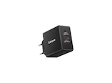 GaN 65W Ladegerät Universal, Schwarz im MediaMarkt Saturn Prospekt GaN 65W Ladegerät Universal, Schwarz von LENOVO im aktuellen MediaMarkt Saturn Prospekt für 34,99 €