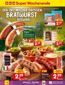 Wurst im Netto Marken-Discount Prospekt "Aktuelle Angebote" mit 70 Seiten (Recklinghausen)