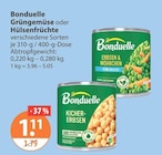 Erbsen im V-Markt Prospekt Grüngemüse von Bonduelle im aktuellen V-Markt Prospekt für 1,11 €