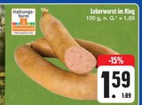 Leberwurst im Ring Angebote bei E center Chemnitz für 1,59 €