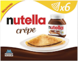 Crêpes fourrées à la pâte à tartiner - NUTELLA - Monoprix à Paris Crêpes fourrées à la pâte à tartiner - NUTELLA en promo chez Monoprix Paris à 7,48 €