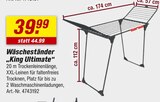 Wäscheständer King Ultimate im Angebot bei toom Baumarkt in Falkensee Wäscheständer King Ultimate Angebote bei toom Baumarkt Falkensee für 39,99 €