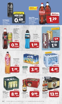 Coca Cola im combi Prospekt "Markt - Angebote" mit 38 Seiten (Emden)