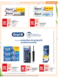 Offre Brosse À Dents Électrique dans le catalogue Auchan Hypermarché du moment à la page 17