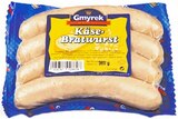 Käse-Bratwurst Angebote von Gmyrek bei REWE  für 3,99 €