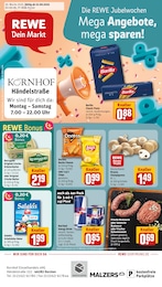 REWE Prospekt für Dorsten mit 31} Seiten REWE Prospekt für Dorsten: "Dein Markt", 31 Seiten, 22.09.2025 - 27.09.2025